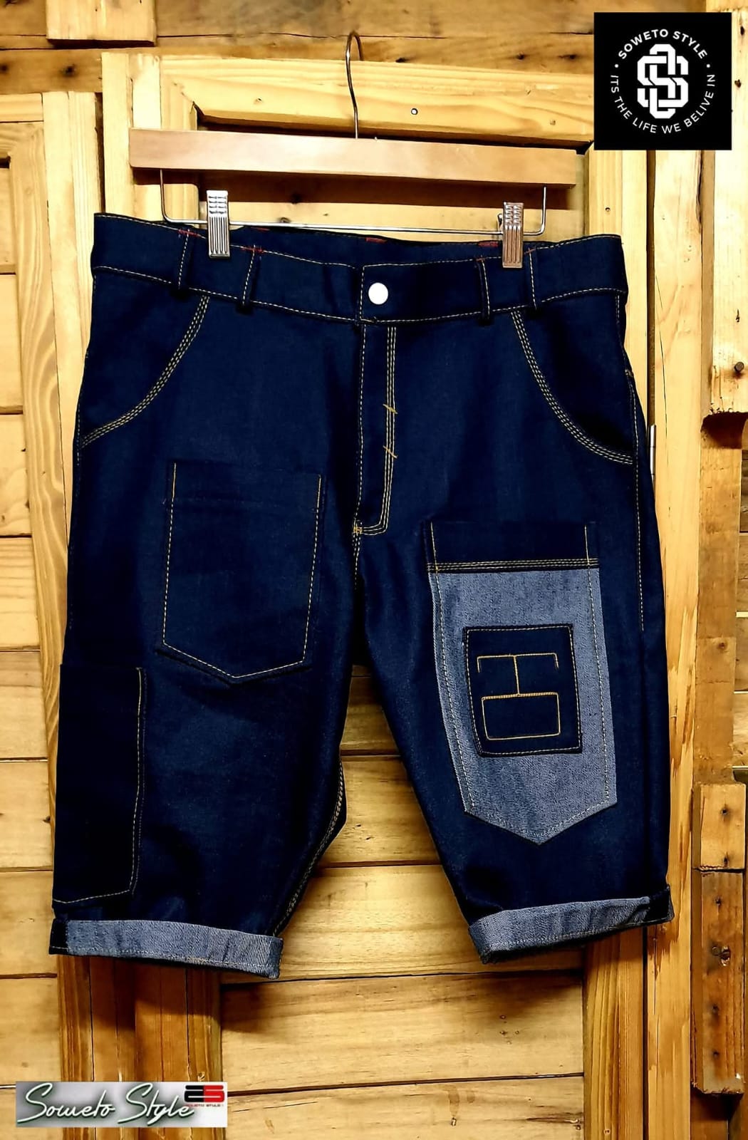 Soweto Style Denim Short