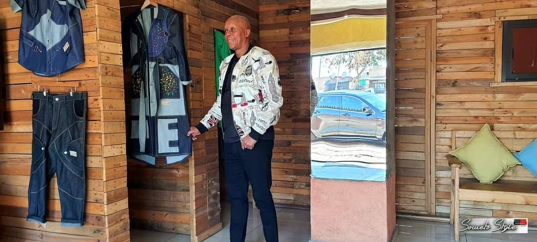 Doctor Khumalo wearing Soweto Style