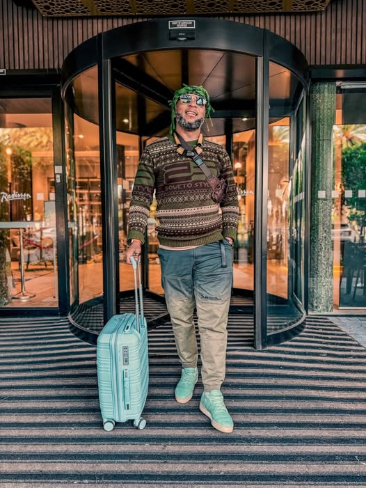 Stone from Bongo Muffin wearing Soweto Style